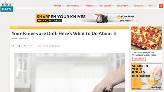 Serious Eats Wants to Talk with You About Your Kitchen Knives... They're Dull