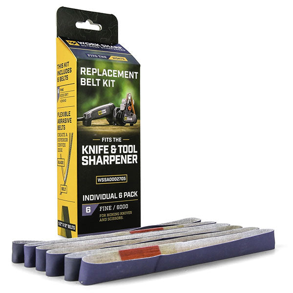 Purple 6000 Grit Belt 6 Pack to suit Knife & Tool Sharpener (Mk.1 & Mk. 2)