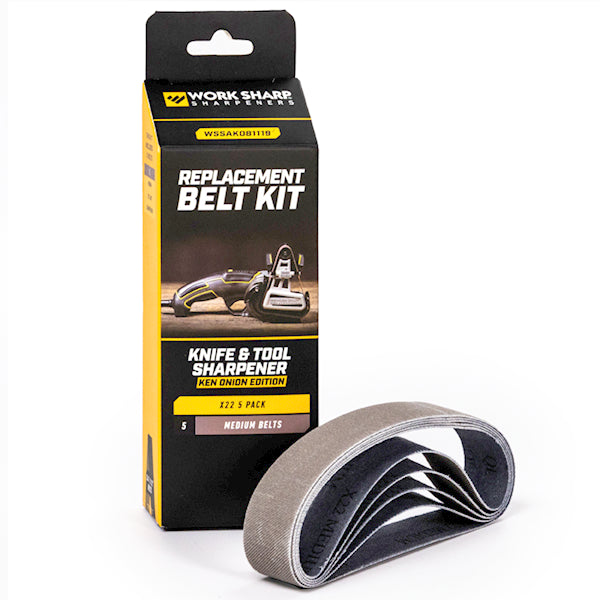 Grey X22 (1000) Grit Belt 5 Pack to suit Ken Onion Edition (Mk.1 & Mk.2)