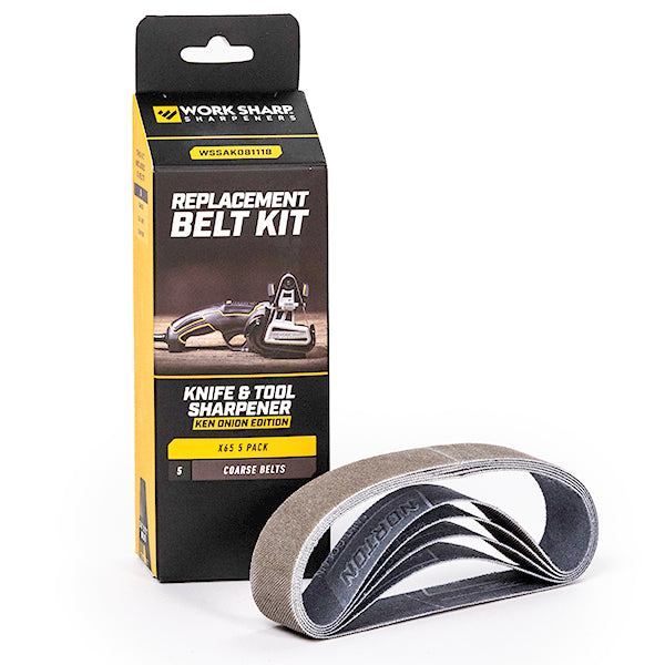Grey X65 (220) Grit Belt 5 Pack to suit Ken Onion Edition (Mk.1 & Mk.2)